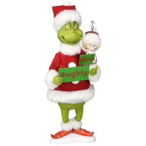 Naughty or Nice Grinch Figurine