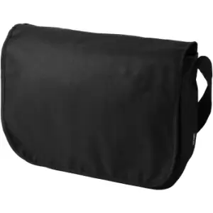 Bullet Malibu Shoulder Bag (40 x 11 x 34 cm) (Solid Black)