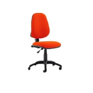 Dynamic Permanent Contact Backrest Task Operator Chair Without Arms Eclipse I Tabasco Red Seat Without Headrest High Back