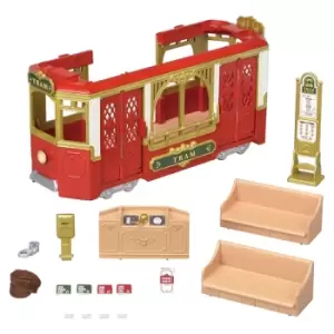 Sylvanian Families Town Series Ride Along Tram