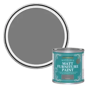 Rust-Oleum Matt Furniture Paint Torch Grey - 125ml