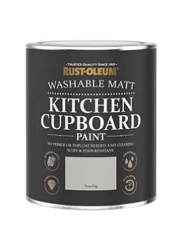 Rust-Oleum Washable Matt Finish Kitchen Cupboard Paint - Tyne Fog