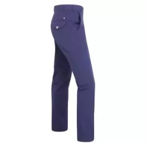 Oscar Jacobson Slim Fit Trouser - Blue