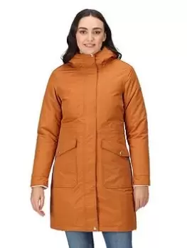 Regatta Romine Waterproof Insulated Jacket - Copper, Copper, Size 18, Women