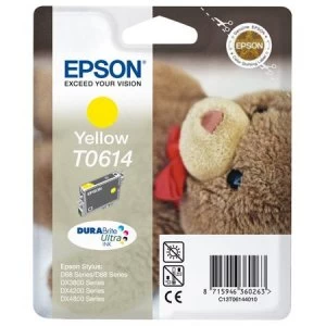 Epson Teddybear T0614 Yellow Ink Cartridge