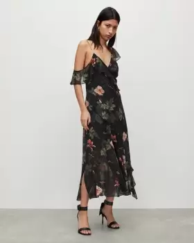 AllSaints Orion Viviana Florall Maxi Dress