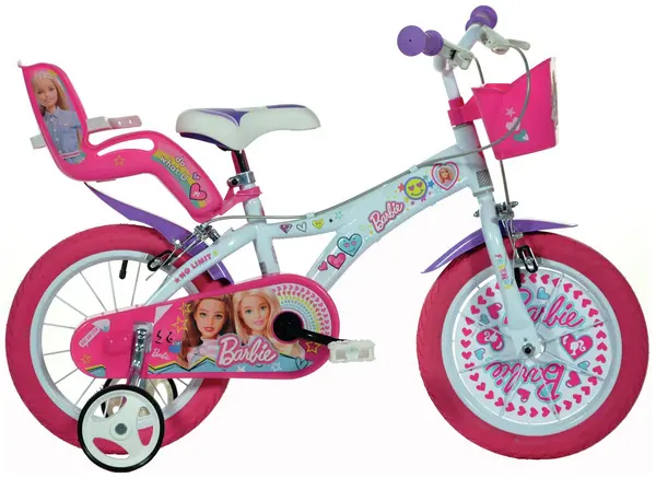 Dino Bikes Dino Bikes Barbie 16" Wheel Size Bike - Pink