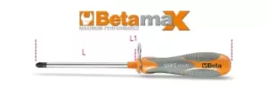 Beta Tools 1299HS H-Safe Tethered Pozi Driv Screwdriver PZ3 012994009