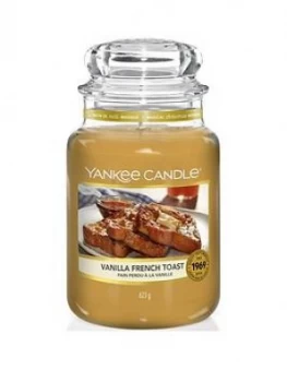 Yankee Candle Christmas Morning Collection ; Vanilla French Toast Classic Large Jar Candle