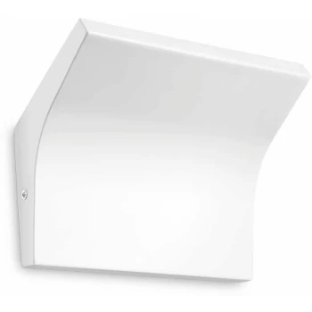 Ideal Lux Lighting - Ideal Lux Commodore - LED 2 Light Indoor Large Wall Uplighter White