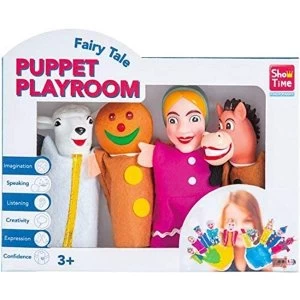 Finger Puppets 4 Piece - Gingerbread Man