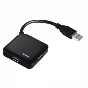 USB 3.0 Hub 1:4 Bus Powered Black