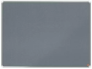 Nobo Premium Plus Grey Felt Notice Board 1200x900mm