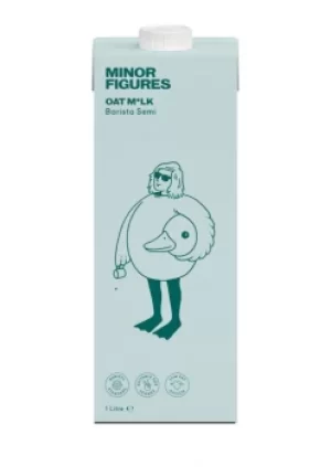 Minor Figures Barista Semi Oat M*lk 1l (Case of 6)