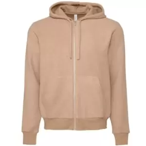 Bella + Canvas Unisex Adult Sueded Hoodie (M) (Oatmeal Grey Heather)