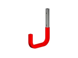 Rothley Red Steel Storage Hook (L)150mm