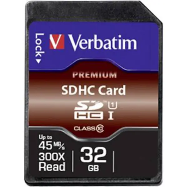 Verbatim 43962 SDHC card 16GB Class 10 43962