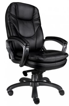 Kiev Leather Executive Chair Black