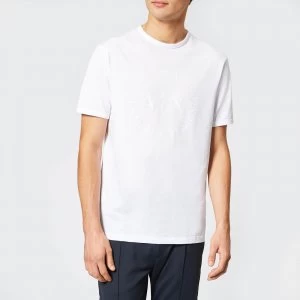 Armani Exchange Tonal Logo T-Shirt White Size S Men