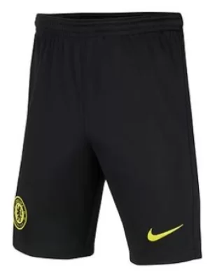 Nike Youth Chelsea 21/22away Shorts, Yellow, Size S