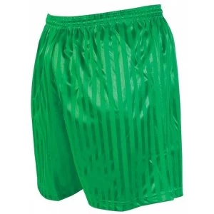 Precision Striped Continental Football Shorts 42-44" Green