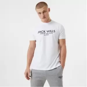 Jack Wills Carnaby Logo T-Shirt - White