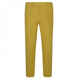 DKNY Zip Hem Trousers - Mustard