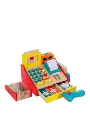 Little Tikes Wooden Cash Registeer