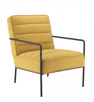 Jade Reception Chair - Mustard