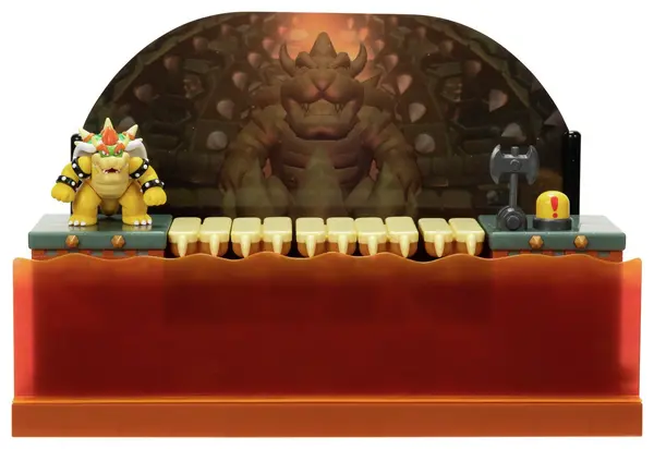 Nintendo Bowsers Bridge Battle Playset