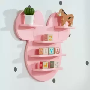 Minnie Mouse Shelving Pink