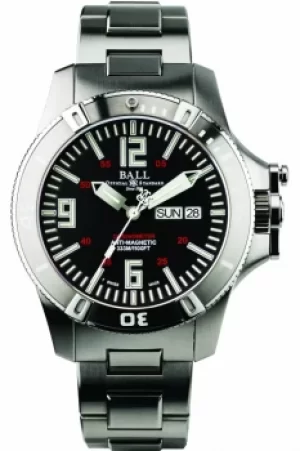 Mens Ball Engineer Hydrocarbon Spacemaster Glow Chronometer Automatic Watch DM2036A-SCA-BK