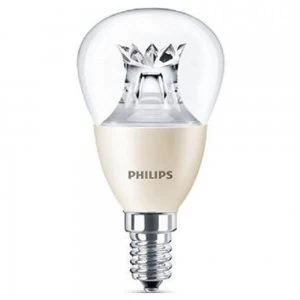 Philips Master LEDluster 4W LED E14 SES Golf Ball Very Warm White DimTone - 45378