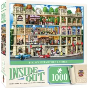 Masterpieces Puzzle Inside Out Fields Department Store Puzzle 1000 Piece Jigsaw Puzzle