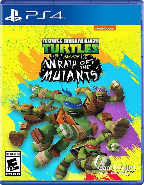 Teenage Mutant Ninja Turtles Arcade Wrath of The Mutants PS4 Game