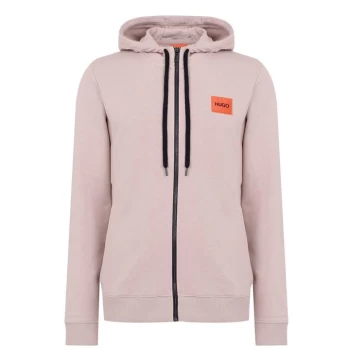 Hugo Daple Zip Through Hoodie - Lt Pastel 239