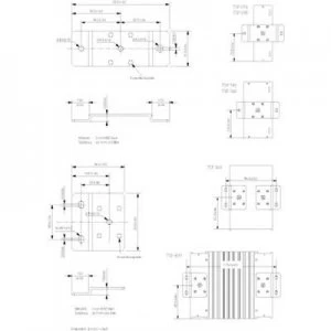 TracoPower TSP WMK03 Wall Mounting Bracket For TSP Series