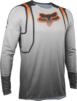 FOX 360 Vizen Motocross Jersey, grey-orange, Size XL, grey-orange, Size XL