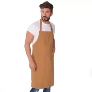 Dennys Originals Bib Apron (One Size) (Khaki)