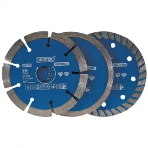 Draper 99795 Diamond Blade Set (3 Piece)