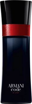 Giorgio Armani Code A List Eau de Toilette For Him 75ml