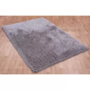 Cascade Cascade Silver 65cm x 135cm Rectangle - Grey