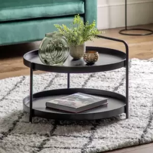 Bath Coffee Table, Iron Black