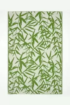 Zena Tropical Green Outdoor Rug