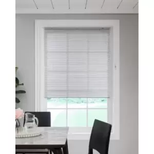 Little Black Book Aluminium Venetian Blind Silver 110/160Cm