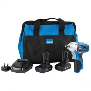 Draper 99721 Storm Force 10.8V Impact Wrench Kit (2x 4Ah, Charger...