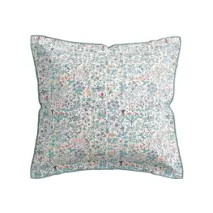 V&A Samara Square Pillowcase, Aqua