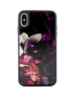 Ted Baker iPhone XS Max, Glass Inlay - Splendour Black