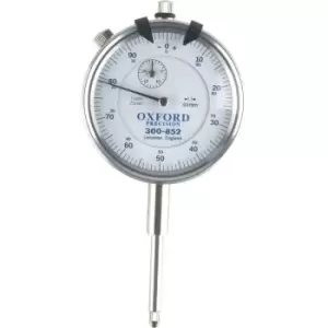 Oxford Plunger Dial Gauge 25mm x 0.01mm x 0-100