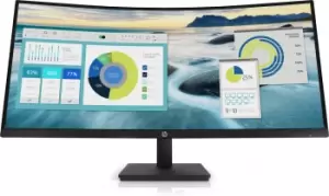 HP 34" P34hc G4 Quad HD Curved LED Monitor